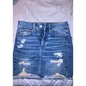 American Eagle Jean Skirt